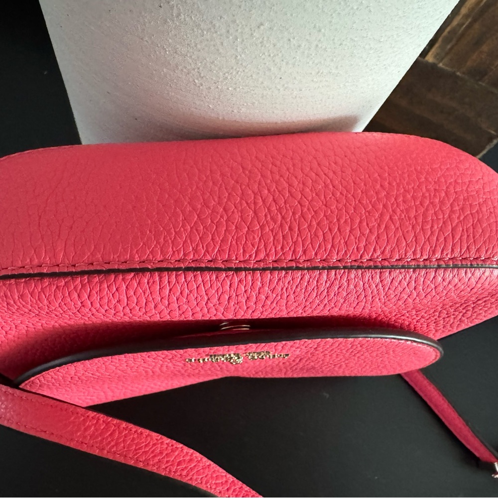 Kate Spade Ripe Papaya Color Crossbody Bag with Curved Flap - Picture 7 of 13